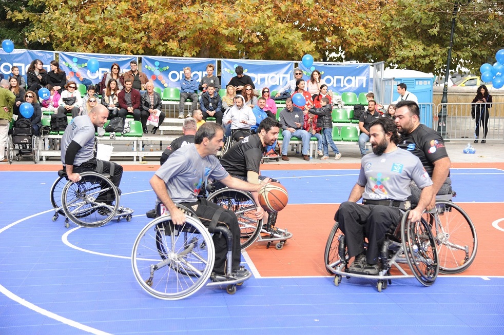 ΟΠΑΠ και ΟΣΕΚΑ τιμούν την Παγκόσμια Ημέρα Ατόμων με Αναπηρία – Μεγάλη γιορτή του αθλητισμού στο Σύνταγμα