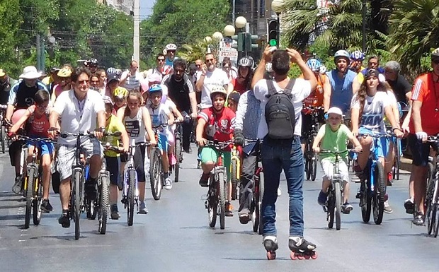 Κυριακή 13 Μαΐου η 11η Πανελλαδική Ποδηλατοπορεία στην Αθήνα | Αίτημα αιχμής “Να υποχρεώσουμε τις δημοτικές αρχές να εκπονήσουν και να απορροφήσουν τα εγκεκριμένα κονδύλια για τα ΣΒΑΚ”
