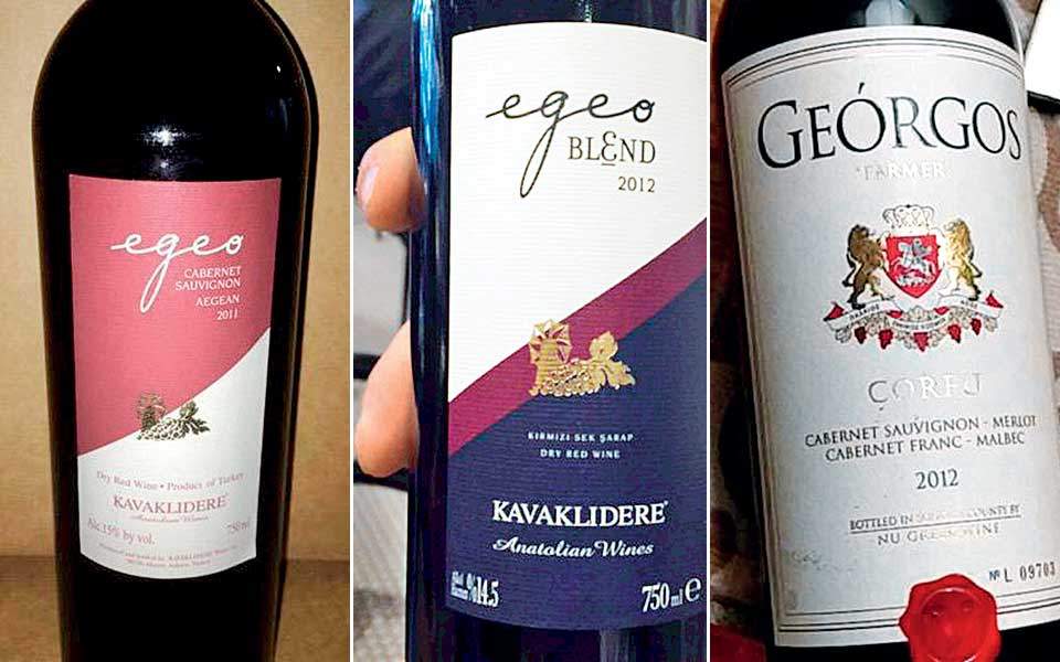 Ελληνοπρεπές κρασί Τουρκίας – Επιτήδειοι ξεγελούν με ετικέτες που παραπέμπουν στην Ελλάδα