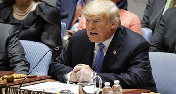 Ο Τραμπ μίλησε για Μεσανατολικό και Κιμ στη διάσκεψη του ΟΗΕ