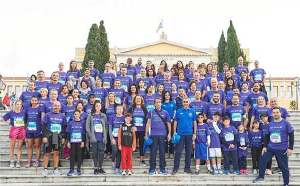 Δυναμική παρουσία της Ελληνικής Πνευμονολογικής Εταιρείας στον 36ο Αυθεντικό Μαραθώνιο της Αθήνας