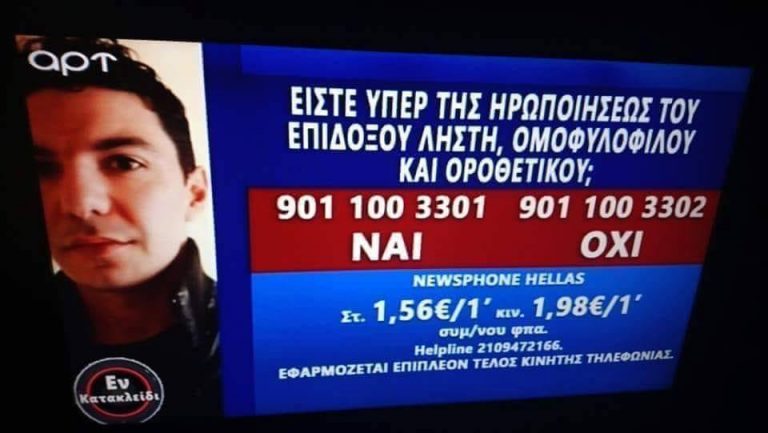 Πρόστιμο 150.000 ευρώ και ηθική κύρωση στο ΑΡΤ TV για τον Ζακ Κωστόπουλο