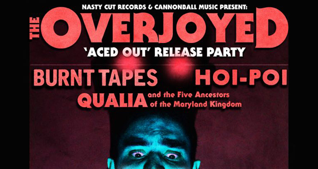 The Overjoyed ”Aced Out” release show at AN CLUB! (05.01.2019)