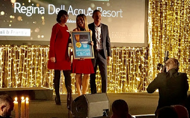 Για άλλη μία χρονιά, το Regina Dell Acqua Resort and Spa απέσπασε το χρυσό μετάλλιο της TUI…