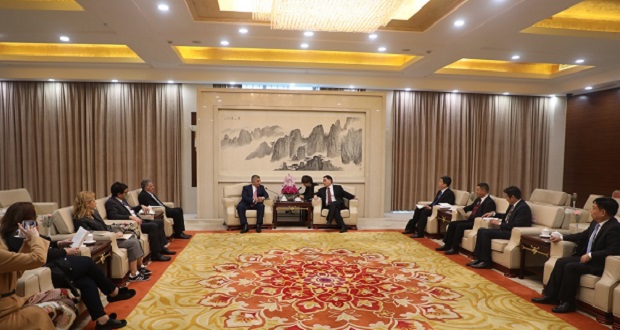 Επίσκεψη του Προέδρου της ΚΕΔΕ και του ΙΣΑ Γ. Πατούλη στο Ανχούι και τη Σανγκάη της Κίνας