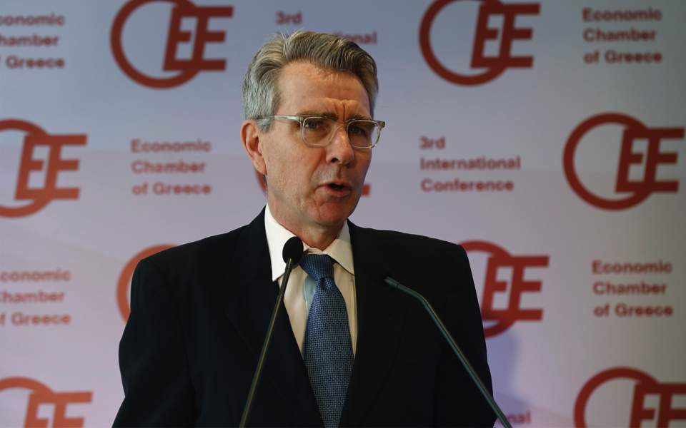 Τζ. Πάιατ: Η Αμερική επενδύει ισχυρά στην οικονομική ανάκαμψη της Ελλάδας