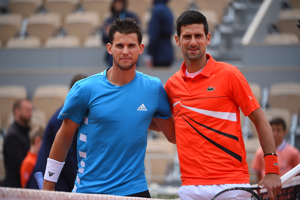 LIVE: 2ος ημιτελικός Τζόκοβιτς – Τιμ στο Roland Garros