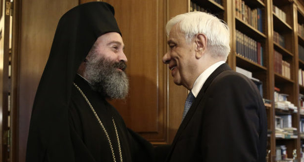 Το νέο αρχιεπίσκοπο Αυστραλίας υποδέχθηκε ο Πρ. Παυλόπουλος