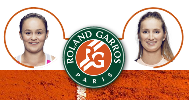 LIVE: Τελικός Γυναικών- Roland Garros μεταξύ Άσλεϊ Μπάρτι και Μαρκέτα Βοντρούσοβα