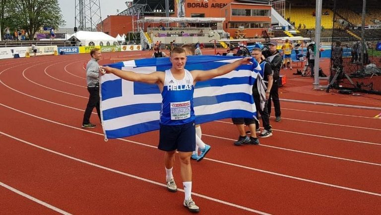 «Ασημένιος» ο Φραντζεσκάκης στο Ευρωπαϊκό Πρωτάθλημα – Συγχαρητήρια από Αυγενάκη