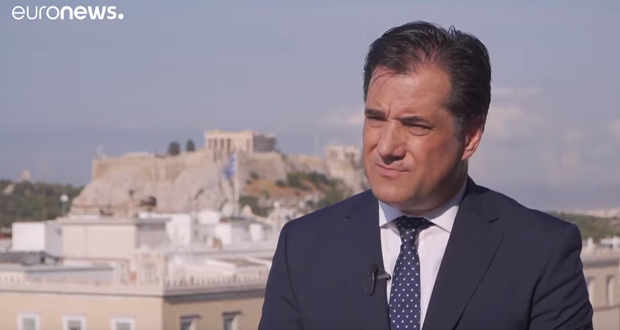 Ο Άδωνις Γεωργιάδης στο Euronews: Στην οικονομία μετράει το πόσο γρήγορα θα πράξεις (βίντεο)