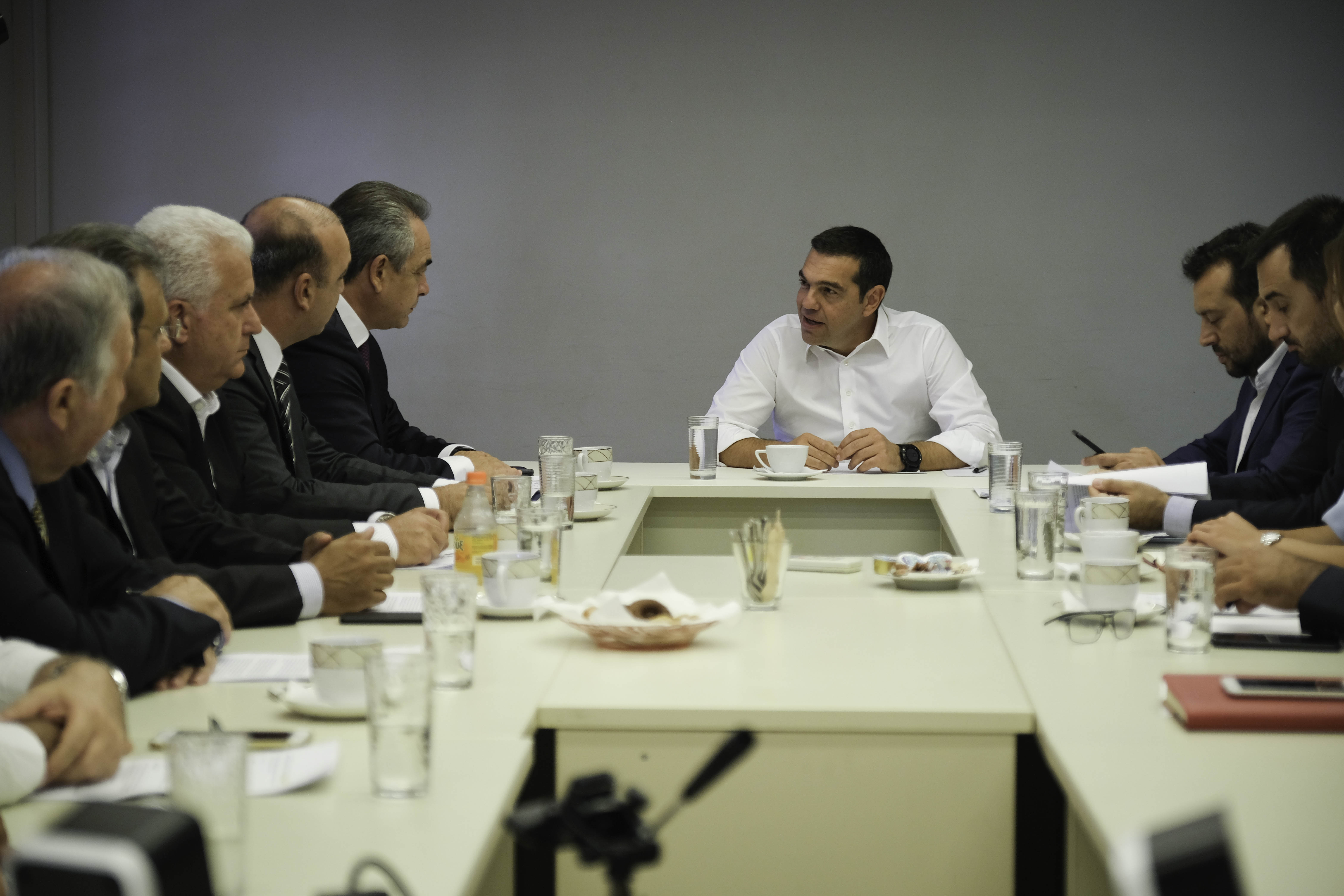 Συνάντηση ΓΣΕΒΕΕ με τον Αρχηγό της Αξιωματικής Αντιπολίτευσης και Πρόεδρο του ΣΥΡΙΖΑ κ. Αλέξη Τσίπρα