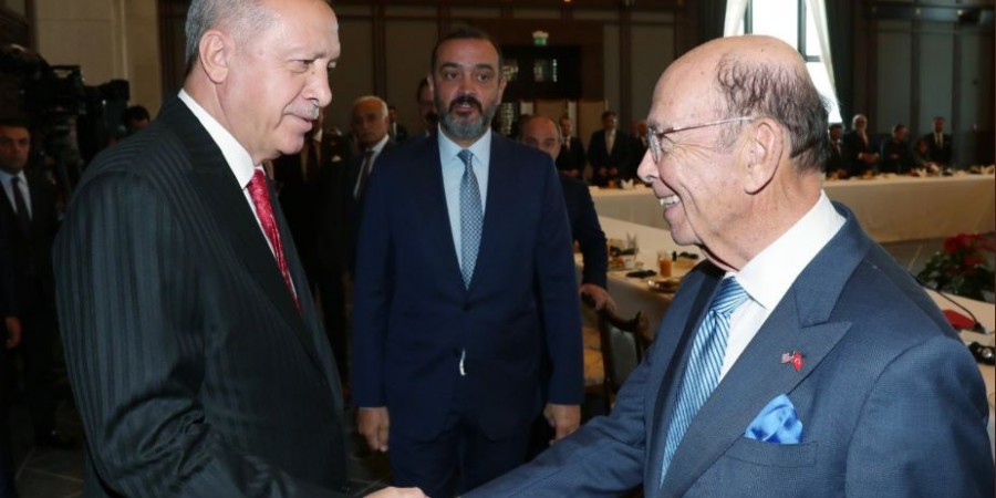 Επαφές Wilbur Ross σε Τουρκία για διεύρυνση εμπορίου και ενεργειακά