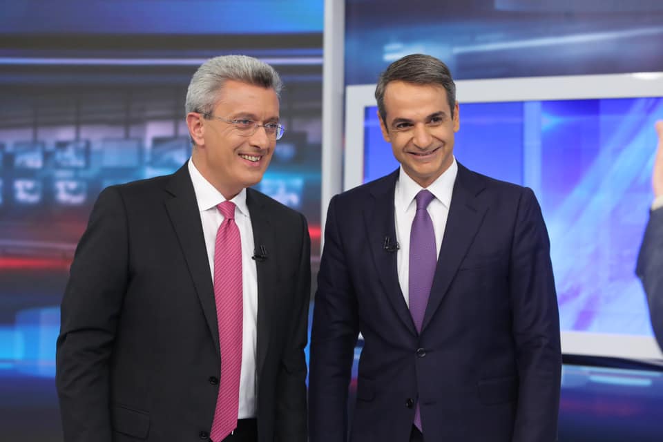 Ο Πρωθυπουργός Κ. Μητσοτάκης «Ενώπιος Ενωπίω»