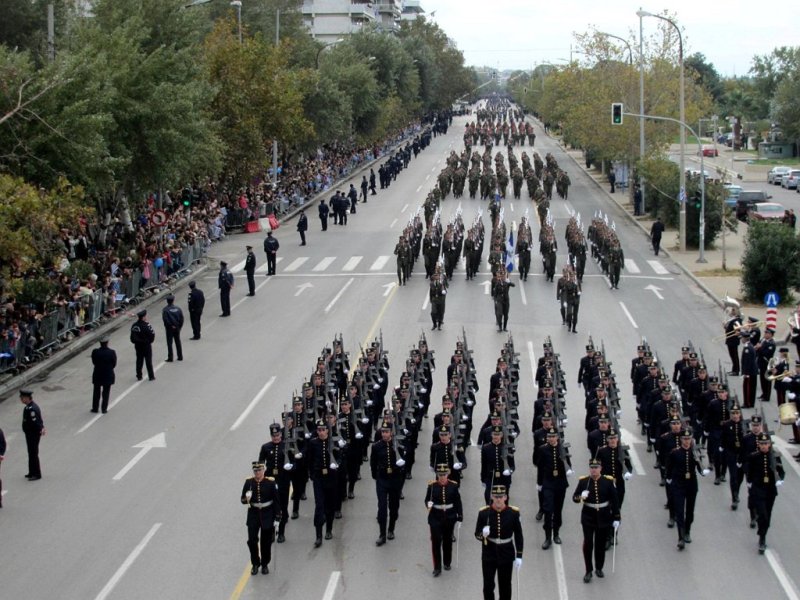 Στρατιωτική παρέλαση 28ης Οκτωβρίου -Live από τη Θεσσαλονίκη