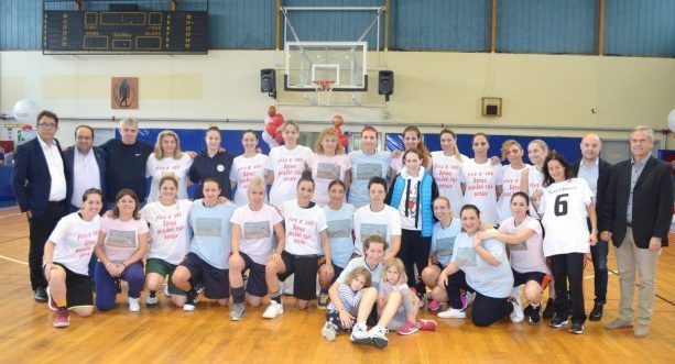 Μήνυμα Ζωής εξέπεμψε αγώνας καλαθοσφαίρισης γυναικών στον Δήμο Ιλίου
