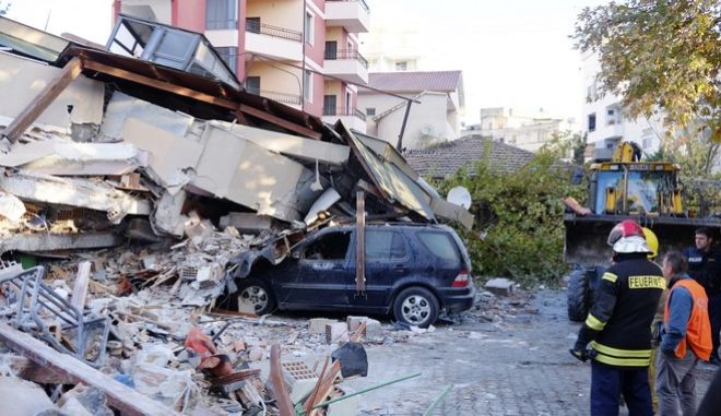 Σεισμός στην Αλβανία: Ημέρα εθνικού πένθους με 23, τουλάχιστον, νεκρούς
