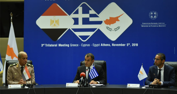 Αναβαθμίζεται το αντιτουρκικό τρίγωνο Ελλάδα – Αίγυπτος – Κύπρος
