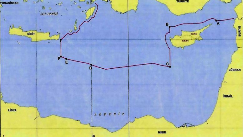 Στη δημοσιότητα ο προκλητικός χάρτης της συμφωνίας Τουρκίας-Λιβύης: Εξαφάνισαν το Καστελόριζο