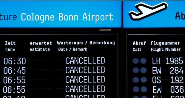 Γερμανία: Περίπου 180 πτήσεις ακυρώθηκαν λόγω απεργίας της Germanwings