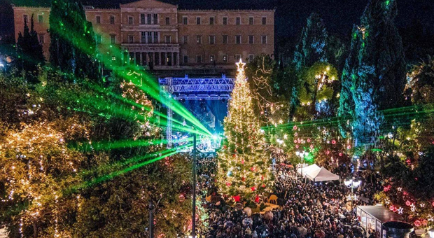 Δήμος Αθηναίων: Χριστούγεννα στην Αθήνα – Φωταγώγηση του Χριστουγεννιάτικου Δέντρου στην πλατεία Συντάγματος την Πέμπτη με Τάμτα και Athens Big Band!