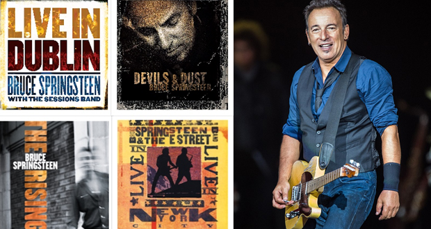 O Bruce Springsteen επανακυκλοφορεί 5 από τα πιο σημαντικά του albums σε βινύλιο!