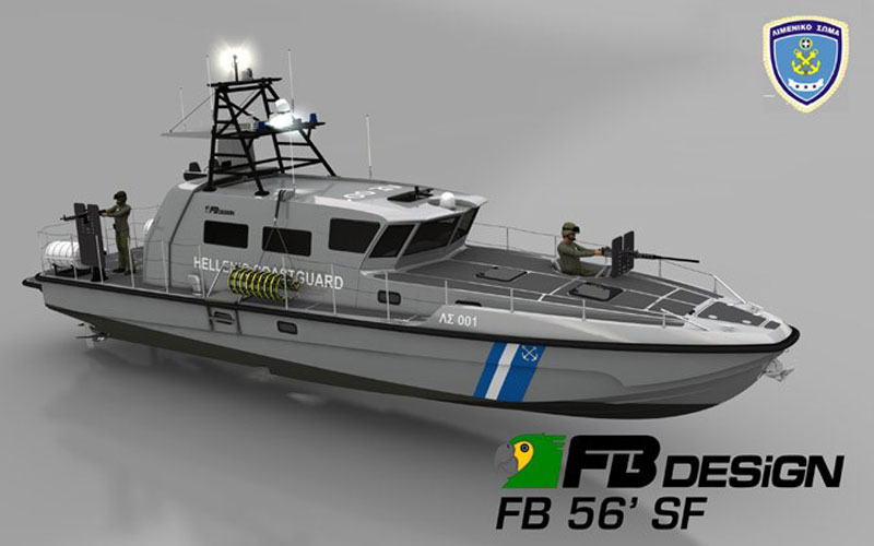 Ενίσχυση του Λιμενικού Σώματος με 15 υπερσύγχρονα περιπολικά σκάφη FB 56’sf