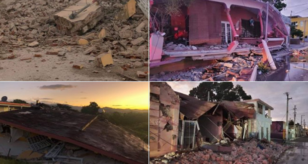 Σεισμός 6,6 βαθμών στο Πουέρτο Ρίκο – Τεράστιες καταστροφές (εικόνες)