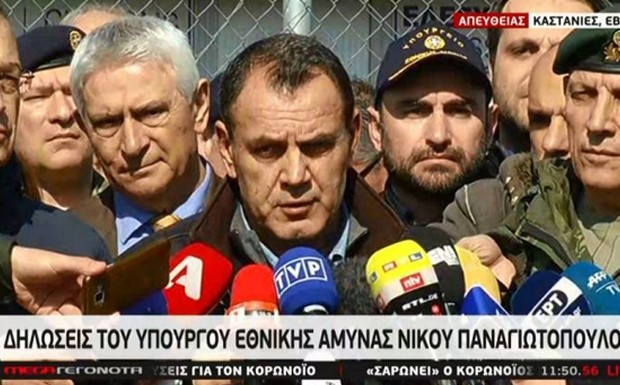 Ο Πρωθυπουργός συγκαλεί το ΚΥΣΕΑ για την κατάσταση στον Έβρο – Παναγιωτόπουλος: Τα σύνορα φρουρούνται άριστα