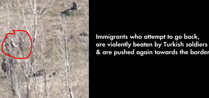 Εβρος: Τούρκοι στρατιώτες χτυπούν άγρια μετανάστες για να μπουν στην Ελλάδα – Βίντεο ντοκουμέντο