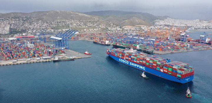 Handelsblatt – Το success story του Πειραιά: «Είναι το κεφάλι του Δράκου στην Ευρώπη – Νο1 λιμάνι στη Μεσόγειο»