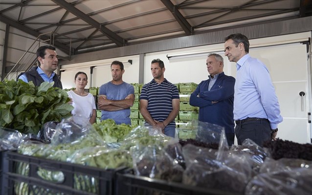 Κυρ. Μητσοτάκης: Θα στηρίξουμε τους παραγωγούς – Κίνητρο για άνεργους να δουλέψουν στον αγροτικό τομέα