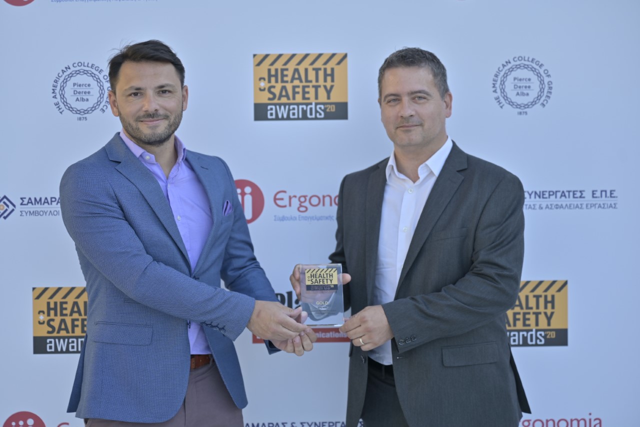 Barilla Hellas: Χρυσή Διάκριση στα Health & Safety Awards 2020