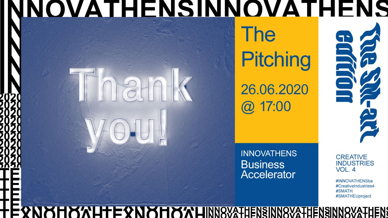 The SM-art Pitching – INNOVATHENS Business Accelerator