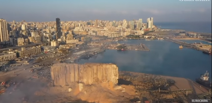 Συγκλονιστικό ΒΙΝΤΕΟ από drone δείχνει το μέγεθος της καταστροφής στη Βηρυτό