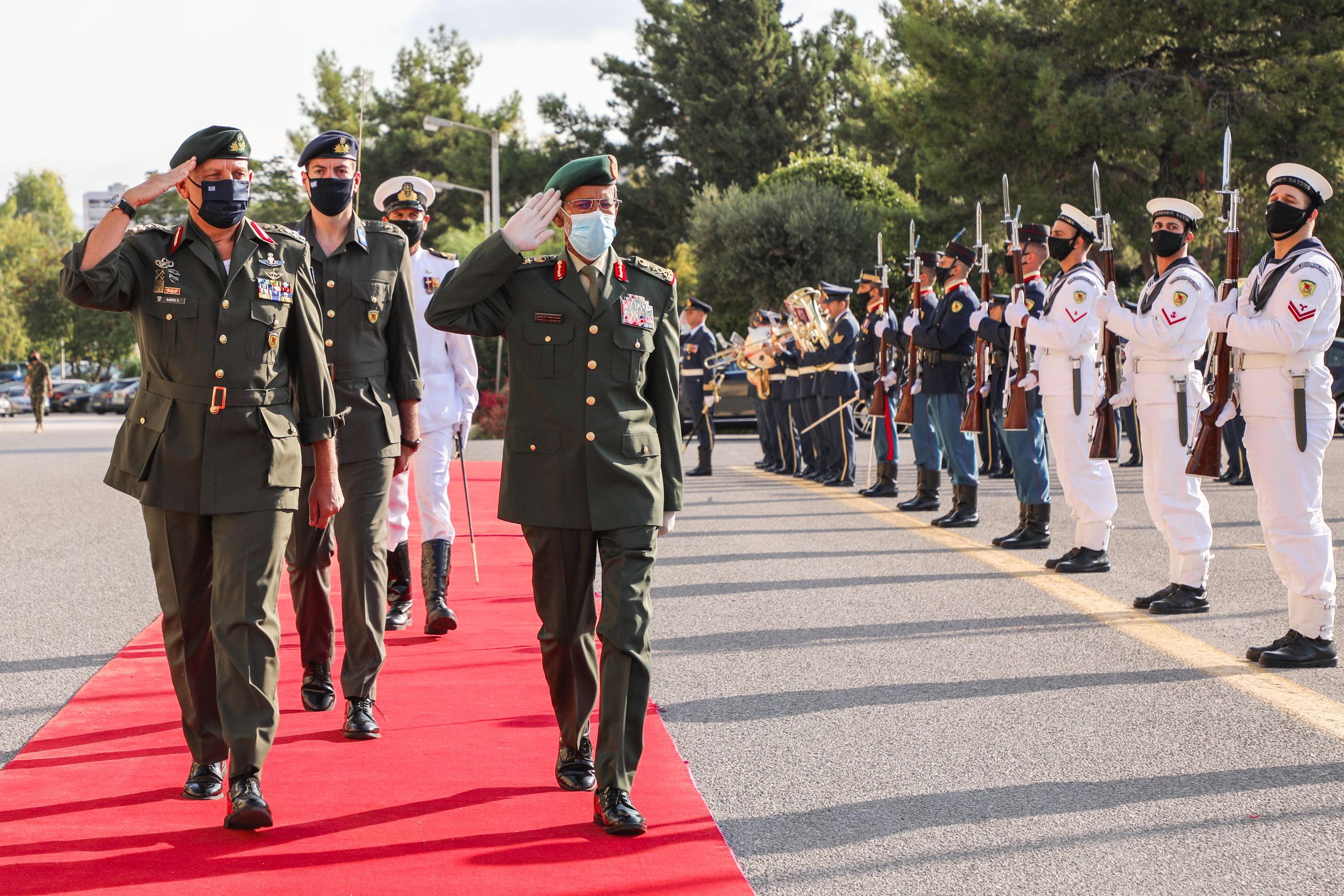 Επίσκεψη στην Ελλάδα του Αρχηγού Γενικού Επιτελείου Ενόπλων Δυνάμεων των Ηνωμένων Αραβικών Εμιράτων (ΗΑΕ)