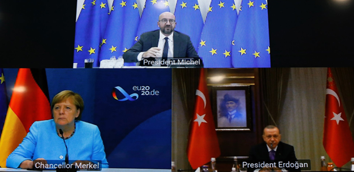 Τηλεδιάσκεψη Μισέλ-Μέρκελ-Ερντογάν – Οι Τούρκοι πετούν το μπαλάκι στην Ελλάδα