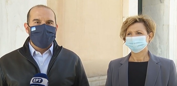 Δηλώσεις Δ. Τζανακόπουλου και Ό. Γεροβασίλη αμέσως μετά την επίσκεψή τους στο νοσοκομείο Σωτηρία (video)