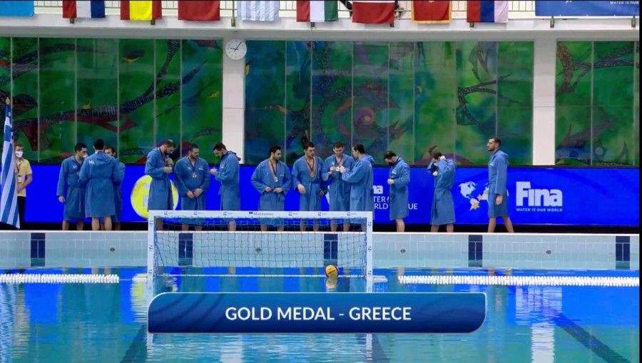 Εθνική ομάδα υδατοσφαίριση: Πρώτη η Ελλάδα στην Ευρώπη (νίκη με 12-7 επί του Μαυροβουνίου)