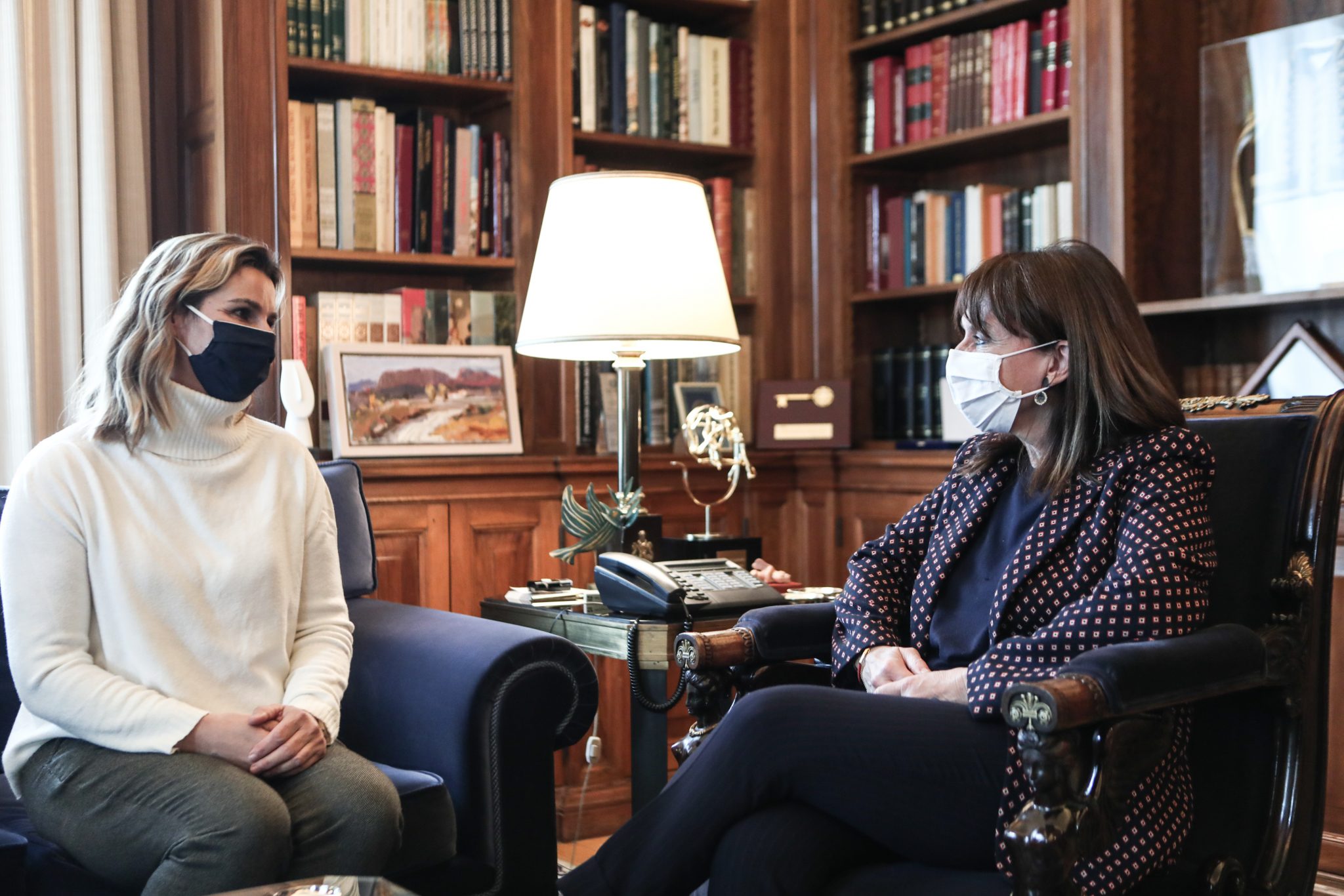 Στο Προεδρικό η Σοφία Μπεκατώρου – Συνάντηση με την ΠτΔ Κ. Σακελλαροπούλου