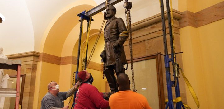 Ξεκινάει καινούργια εποχή στις ΗΠΑ αντικαθιστώντας το άγαλμα ενός ηγέτη που πολέμησε υπέρ της δουλείας