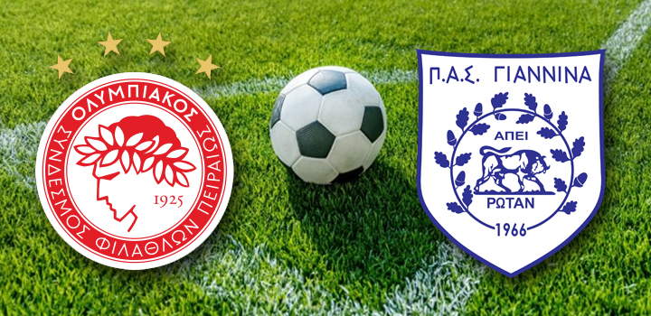 LIVE: ΟΛΥΜΠΙΑΚΟΣ – ΠΑΣ ΓΙΑΝΝΙΝΑ  (NOVASPORTS HD)