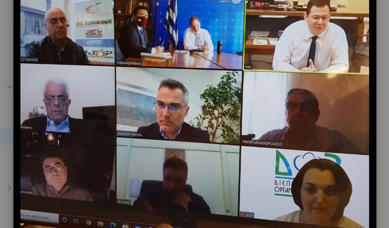 Τηλεδιάσκεψη μεταξύ Σπ. Λιβανού και Εθνικής Διεπαγγελματικής Βάμβακος – Τι αποφασίστηκε