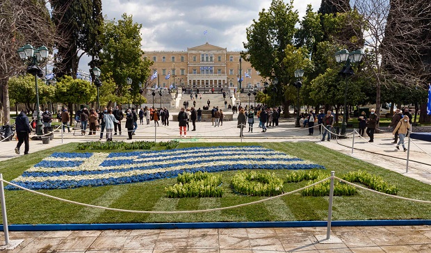 Ο Δήμος Αθηναίων τιμά την επέτειο των 200 χρόνων από την Ελληνική Επανάσταση (ΦΩΤΟ)