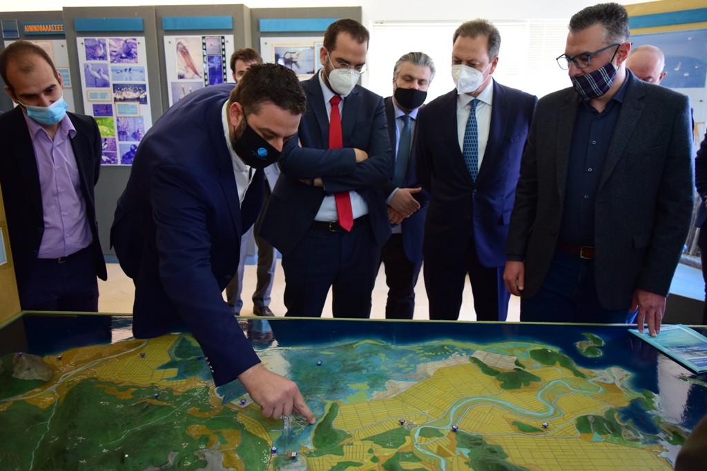 Λιμνοθάλασσα Αιτωλικού – Μεσολογγίου: Έργα  ύψους 21,4 εκ. € ανακοίνωσε ο Σπ. Λιβανός