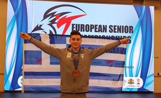 «Χάλκινος» πρωταθλητής Ευρώπης ο Κωνσταντίνος Χαμαλίδης