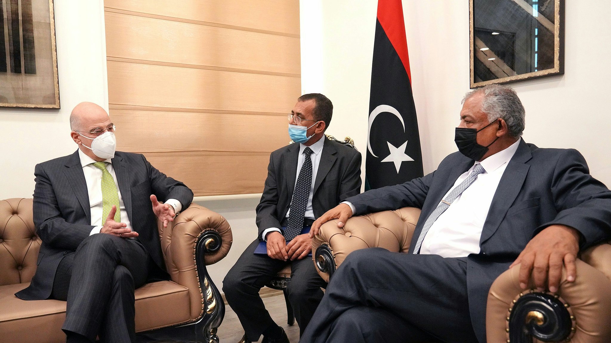 Ν. Δένδιας σε αναπληρωτή πρωθυπουργό Λιβύης: Σας ευχαριστώ για την ευθεία τοποθέτησή σας για το παράνομο τουρκολιβυκό «μνημόνιο»