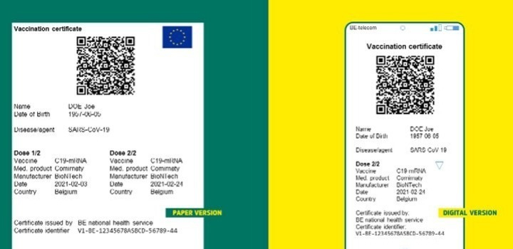 ΕΕ-Covid-19: Συμφωνία για το «πράσινο» πιστοποιητικό