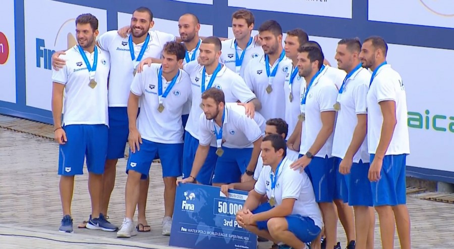 Χάλκινο μετάλλιο για την Ελλάδα. 10-8 την Ιταλία στην Υδατοσφαίριση!