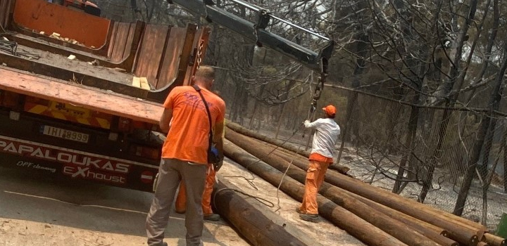 ΔΕΔΔΗΕ: Εντατικές εργασίες για την αποκατάσταση του Δικτύου της Ηλεκτρικής Ενέργειας στη Βαρυμπόμπη